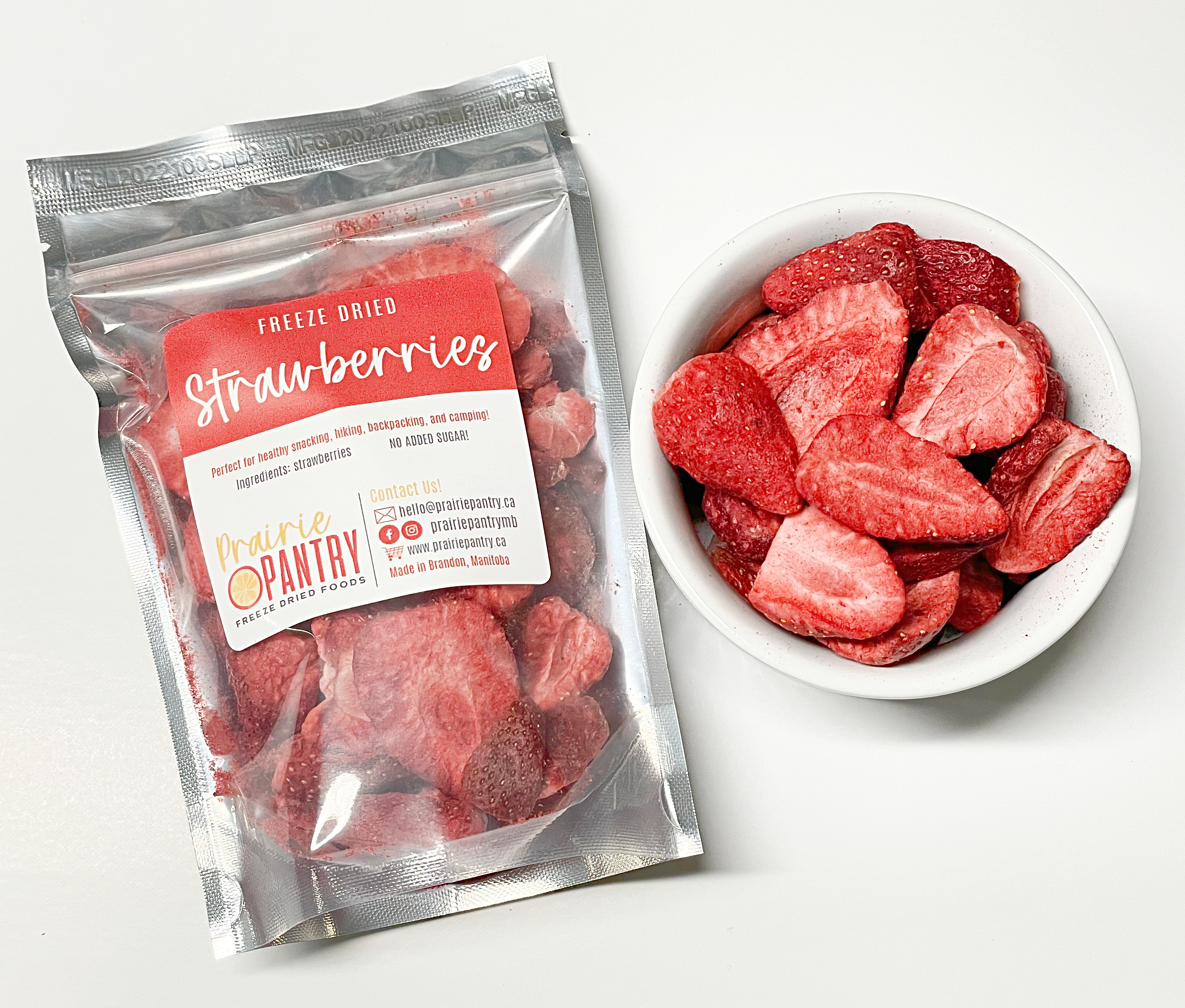 Freeze Dried Strawberries | Prairie Pantry